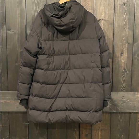 J. Crew Women's Charcoal Puffer Coat - Picture 10 of 14
